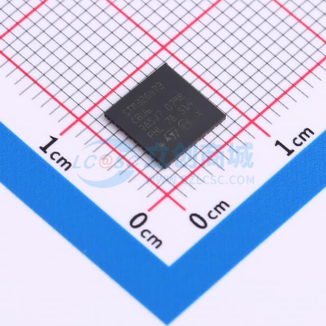 带DSP和FPU的170MHz主流ARM Cortex-M4 MCU，具有128 KB Flash存储器、数学加速器和高模拟电平集成实物图