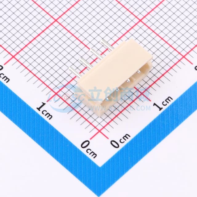 间距:2.5mm 1x4P【插件】实物图