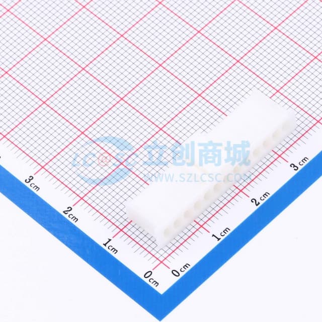 白色 2.5mm 1x13P实物图