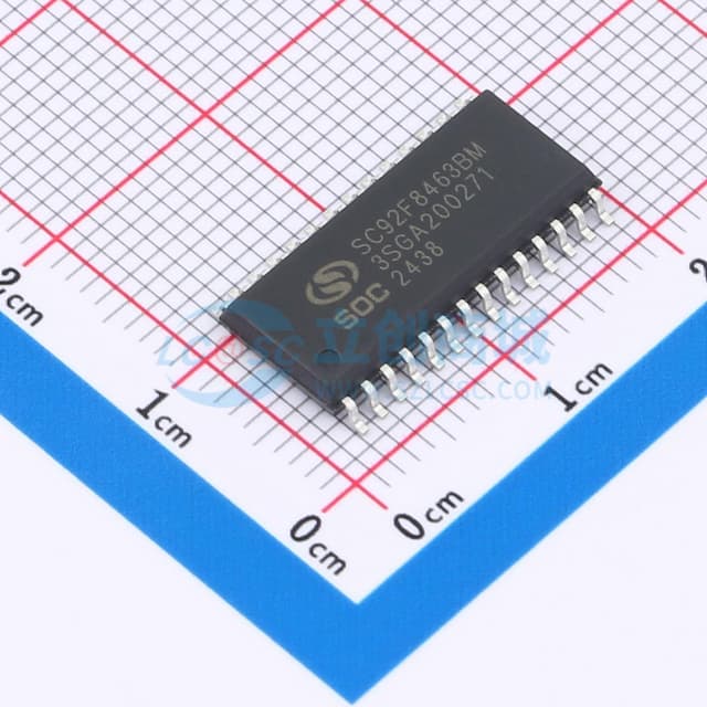 高速1T8051内核23路双模触控FlashMCU实物图