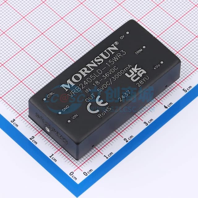 输入电压范围为2:1的15W隔离式DC-DC转换器【电源】实物图