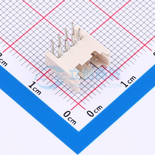 2x4P 间距:2mm 弯插 系列:PHD 【插件】实物图