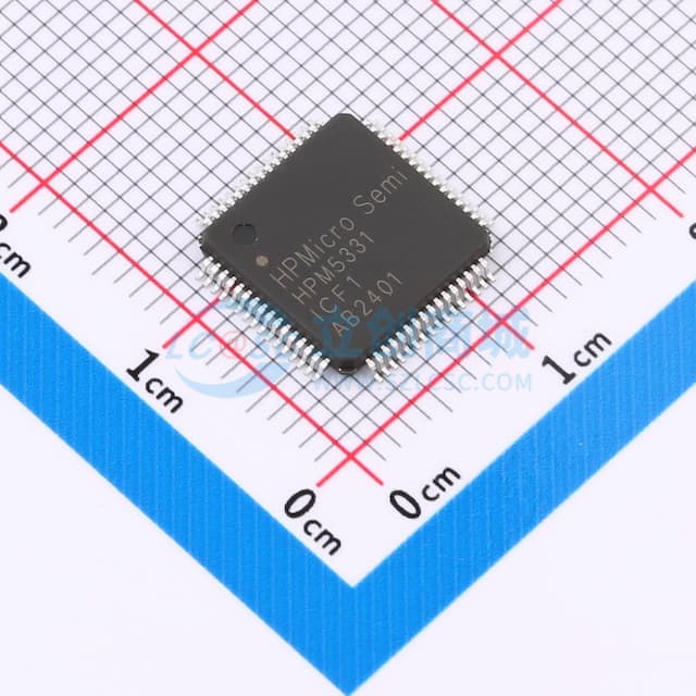 基于RISC-V内核的32位高性能微控制器实物图