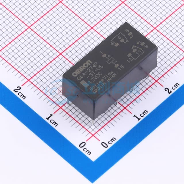 12V 2A 两组转换:2C(双刀双掷转换)【继电】实物图