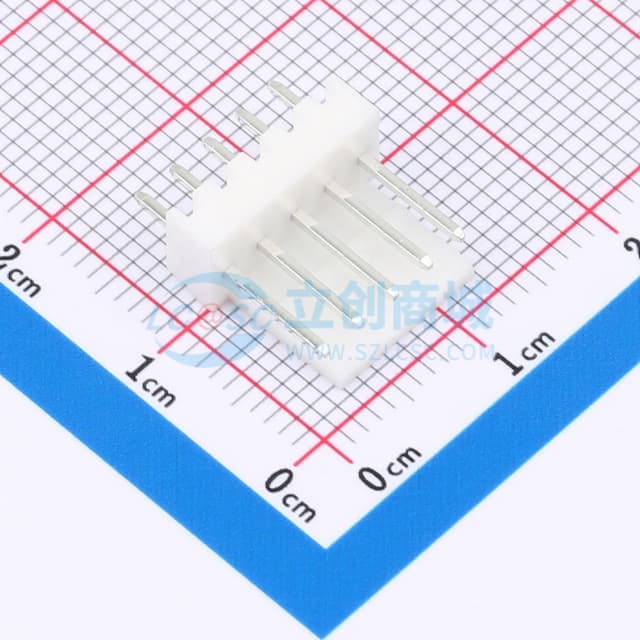 1x5P 间距:2.5mm 直插 【插件】实物图