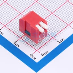 间距2.54mm 琴键 2位拨码开关 【拨码】缩略图