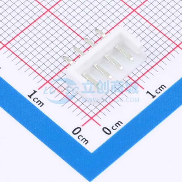 系列:EH 间距:2.5mm 1x4P【插件】实物图
