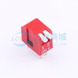 间距2.54mm 琴键 2位拨码开关 【拨码】缩略图