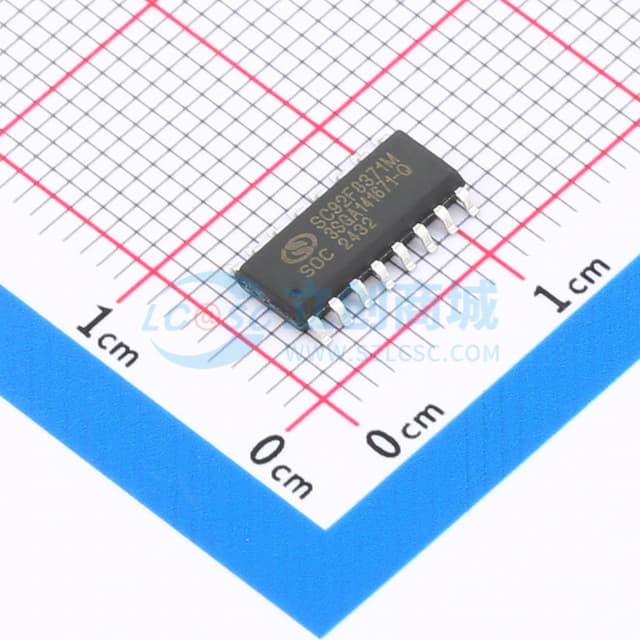 超高速1T8051内核16路双模触控Flash MCU实物图