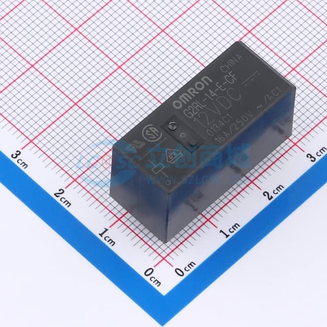 12V 16A 一组转换:1C(单刀双掷-转换)【插件】实物图