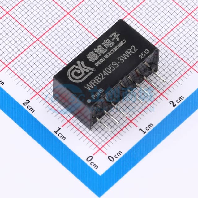 3W宽电压输入隔离稳压单路正输出DC-DC模块电源【插件】实物图