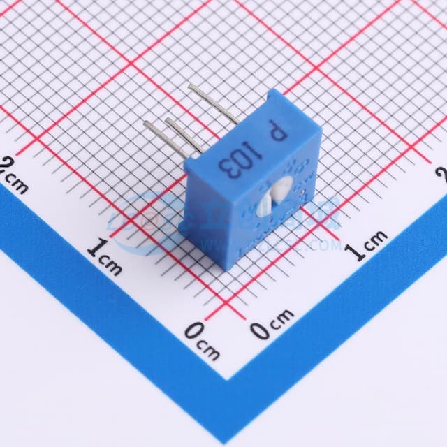 玻璃釉预调电位器实物图