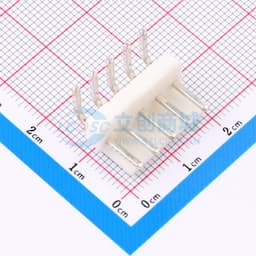 白色 1x5P 间距:3.96mm 弯插【插件】缩略图