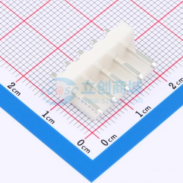 1x5P 间距:3.96mm 直插 系列:VH 【插件】实物图