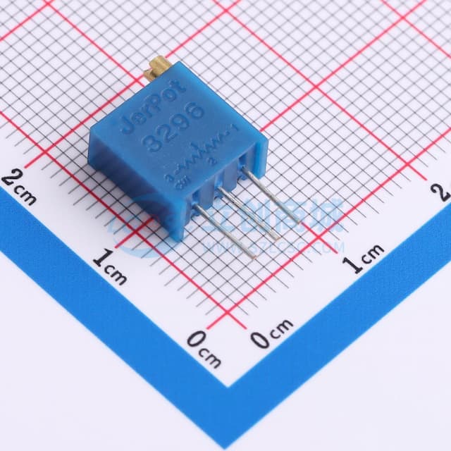 玻璃釉预调电位器实物图