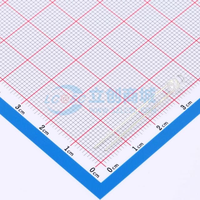 F3红外发射二极管透明IR940nm30° 【红外】实物图