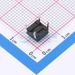 6.1*6.1*4.3mm 直插 轻触开关 【轻触】缩略图