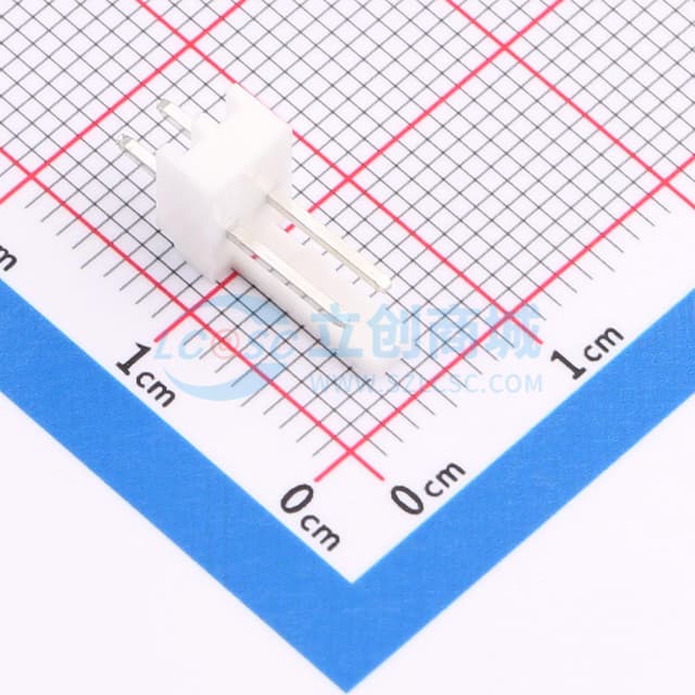 1x2P 间距:2.54mm【插件】实物图