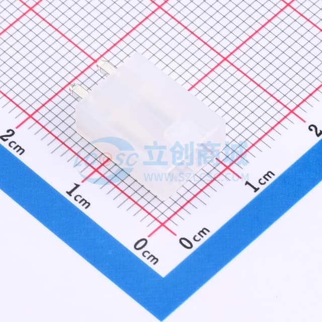 1x2P 间距:4.2mm 直插 【插件】实物图