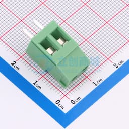 1x2P 5.08mm 直插 排数:1 每排P数:2 【螺钉】缩略图