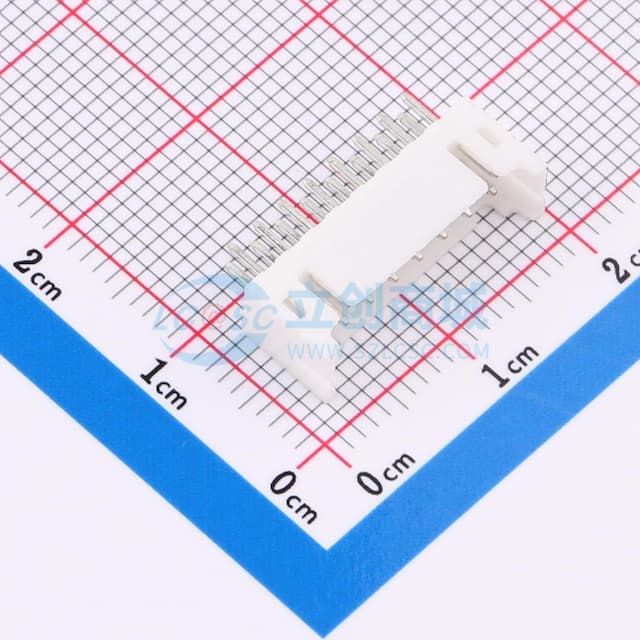 2x8P 间距:2mm 直插 系列:PHD 【插件】实物图