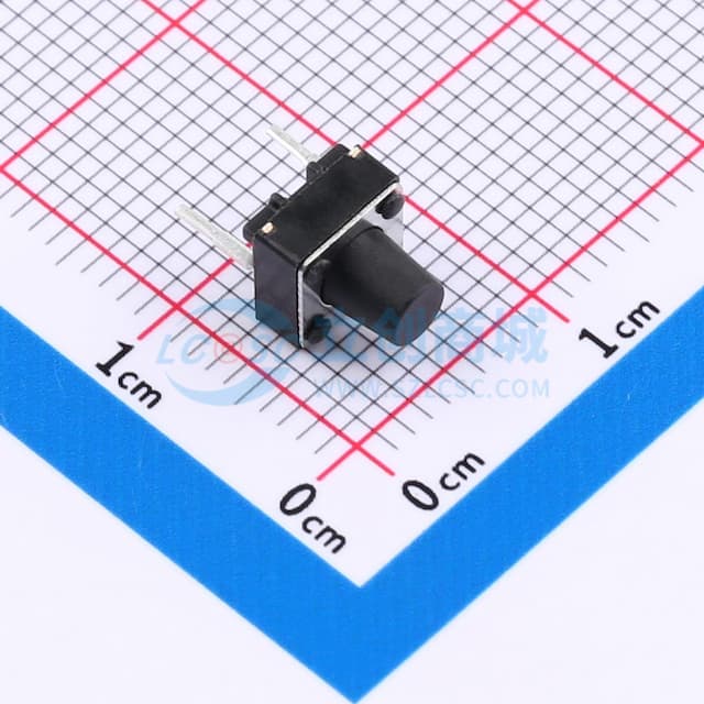 6*6*7H-J 260gf 3.5长中两脚【插件】实物图