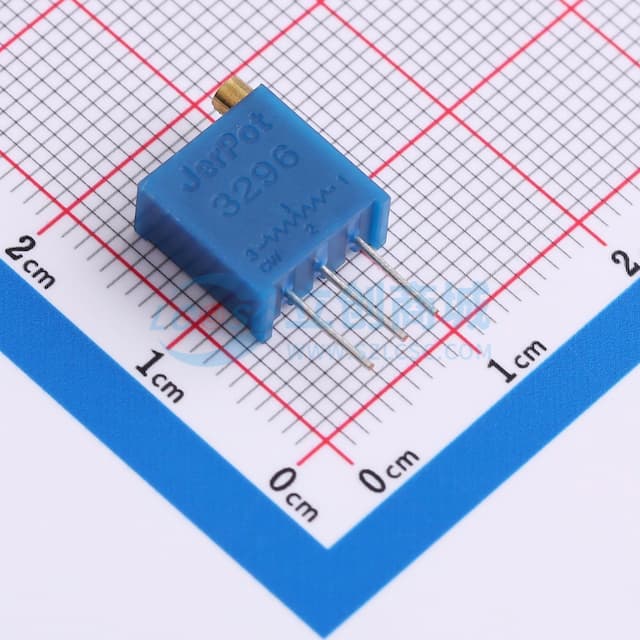 玻璃釉预调电位器实物图