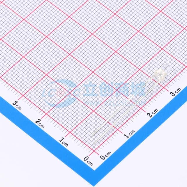3mm圆头940nm IR 【插件】实物图