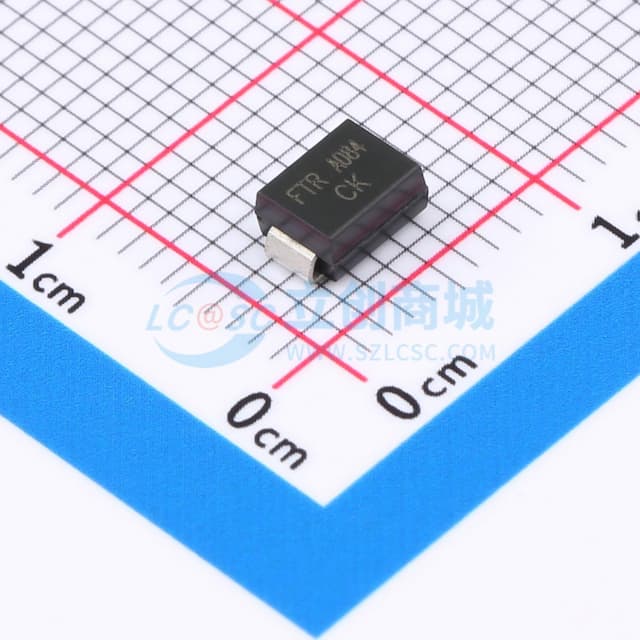 双向TVS 30V截止 峰值浪涌电流：12.4A实物图