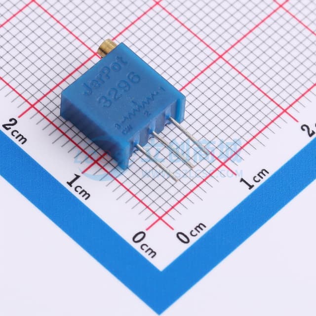 玻璃釉预调电位器实物图