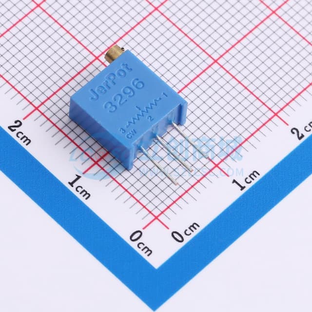 玻璃釉预调电位器实物图