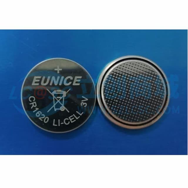 冠力(EUNICE)锂二氧化锰电池 锂锰纽扣电池 3V CR1620-70mAh实物图