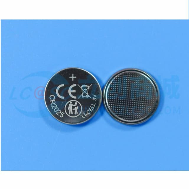 冠力(EUNICE)锂二氧化锰电池 锂锰纽扣电池 3V CR2025-150mAh实物图