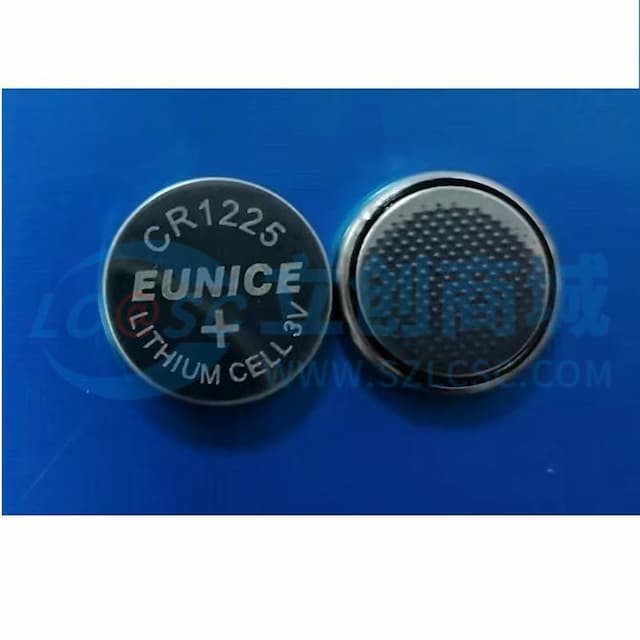 冠力(EUNICE)锂二氧化锰电池 锂锰纽扣电池 3V CR1225-50mAh实物图