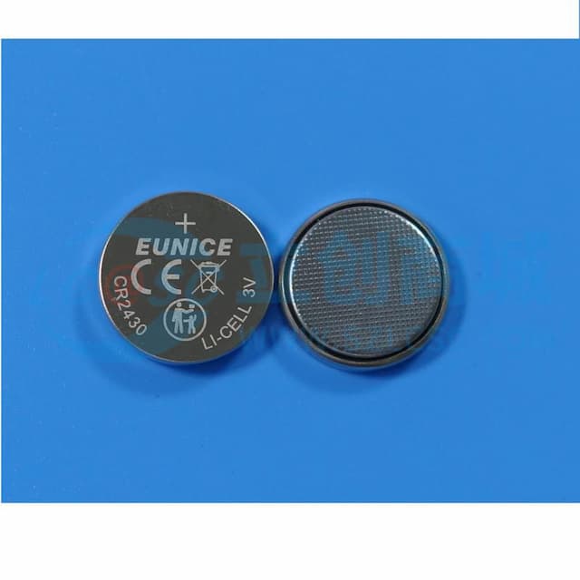 冠力(EUNICE)锂二氧化锰电池 锂锰纽扣电池 3V CR2430-300mAh实物图