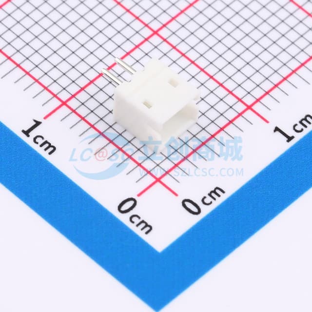 1x2P 间距:1.5mm 直插 【插件】实物图