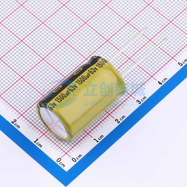 1500uF ±20% 63V 【插件】实物图