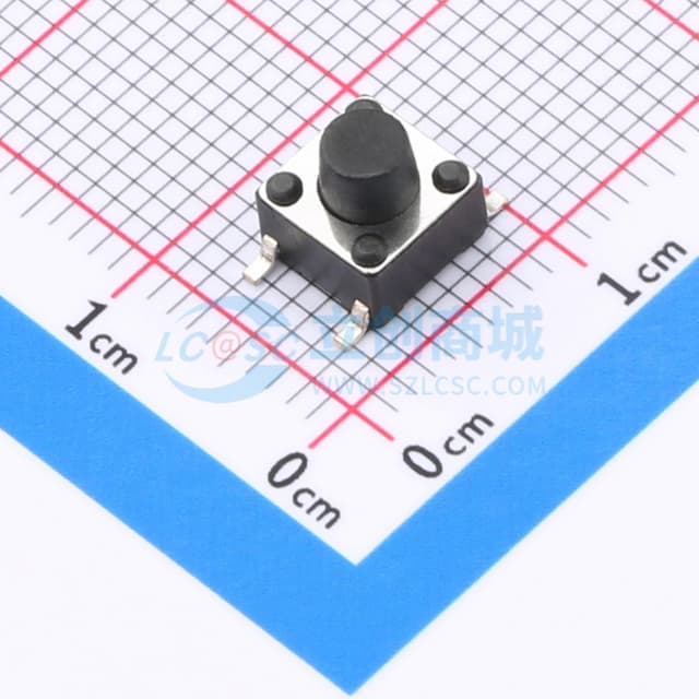6*6*6mm 立贴 轻触开关实物图