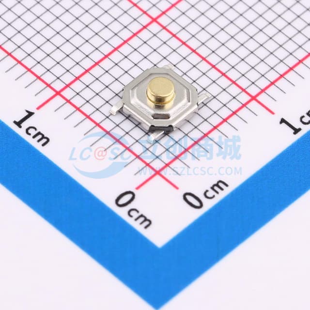 5.05*5.05*2mm 立贴 轻触开关实物图