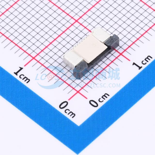 抽屉式 上接 P数:8P 间距:0.5mm实物图