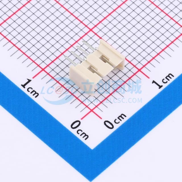 1x4P 间距:1.25mm 直插 【插件】实物图