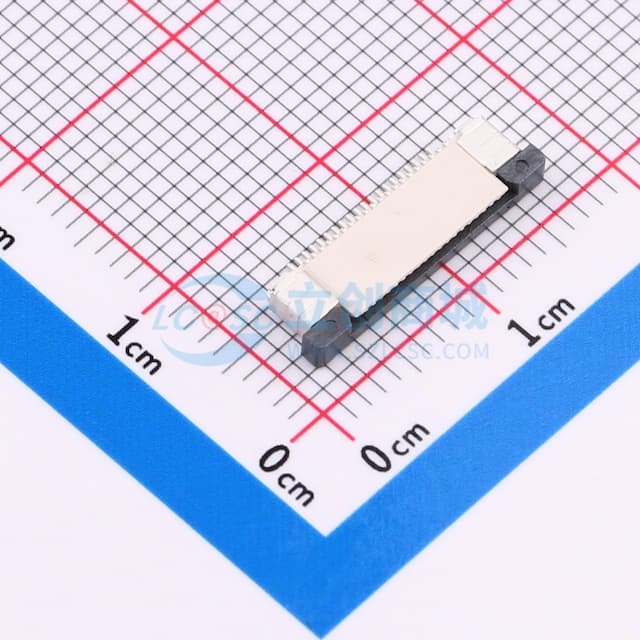 抽屉式 上接 P数:20P 间距:0.5mm实物图