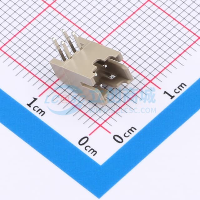 2x2P 间距:2mm 直插 系列:PH 【插件】实物图