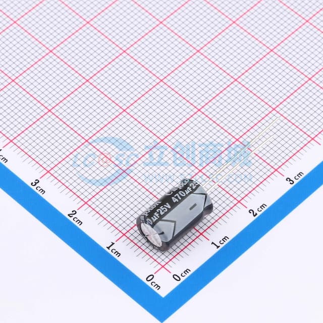 470uF ±20% 25V 【插件】实物图