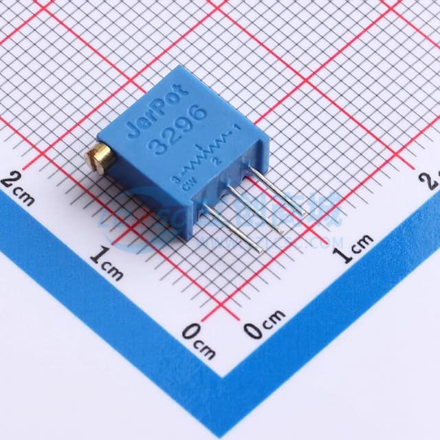 玻璃釉预调电位器实物图