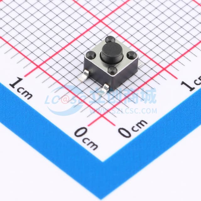 4.5*4.5*3.8mm 立贴 轻触开关实物图