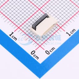 翻盖式 双侧触点/上下接 P数:10P 间距:0.5mm缩略图