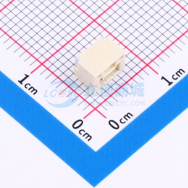 1x2P 间距:1.25mm 卧贴 系列:GH实物图