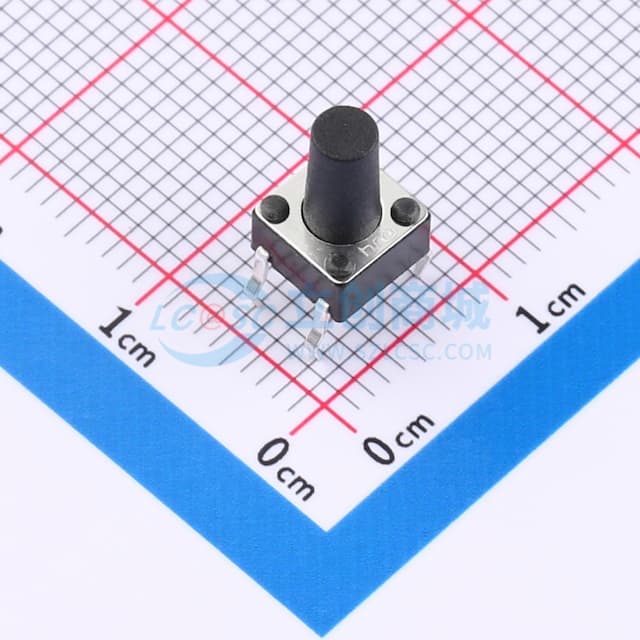 6mm*6mm*10mm 12V 50mA【轻触】实物图