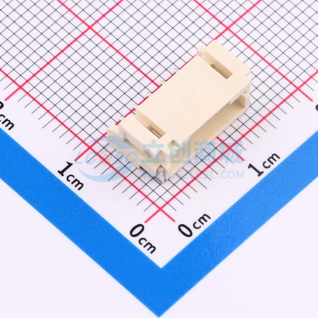 1x5P 间距:2mm 卧贴 系列:PH实物图